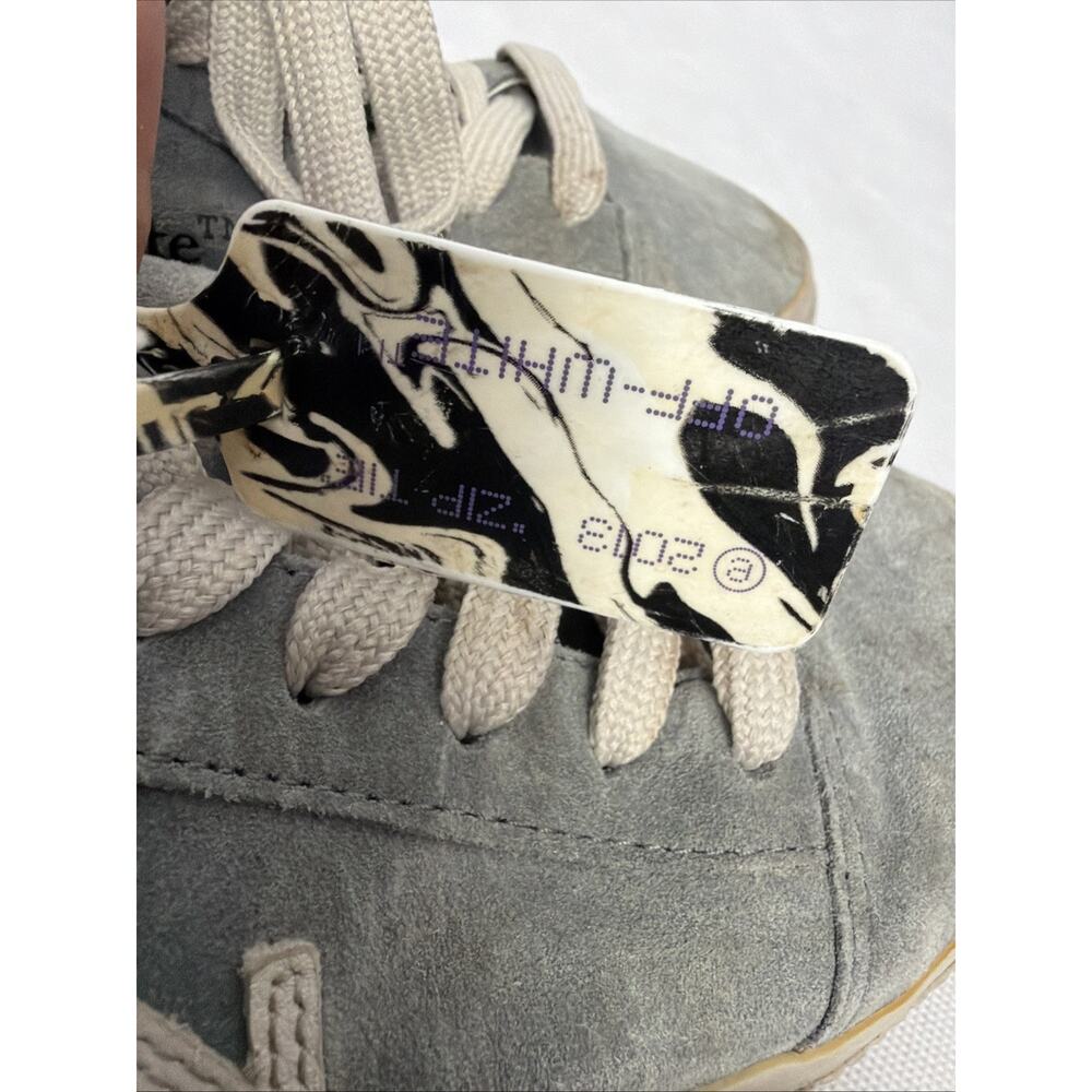 Off white vulcanized sneaker Gray size 42 - Picture 6 of 14
